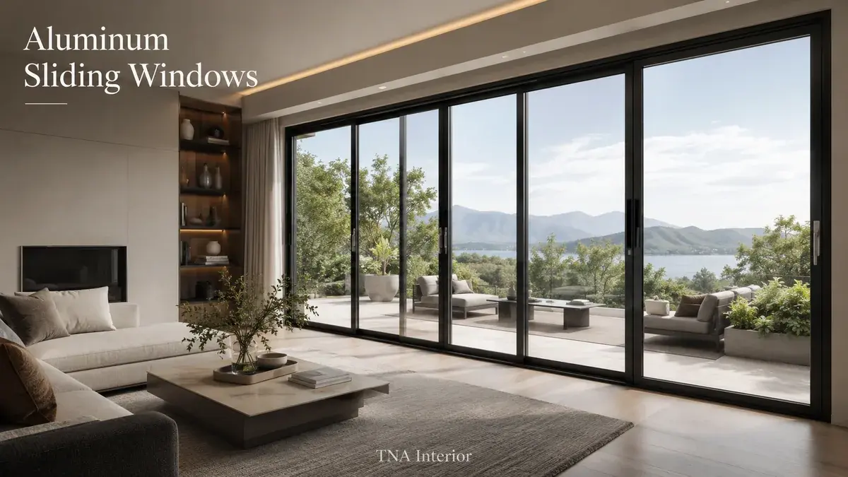 Aluminum Sliding Windows image by TNA Interior