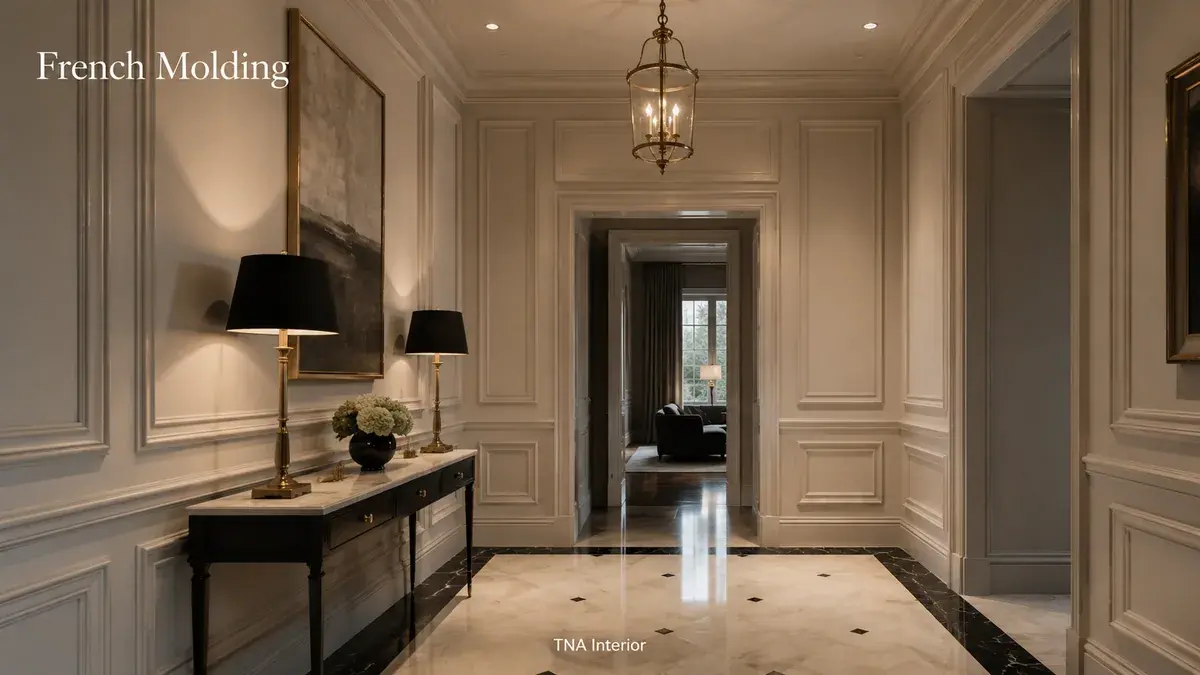 French Molding & Bead Design image by TNA Interior