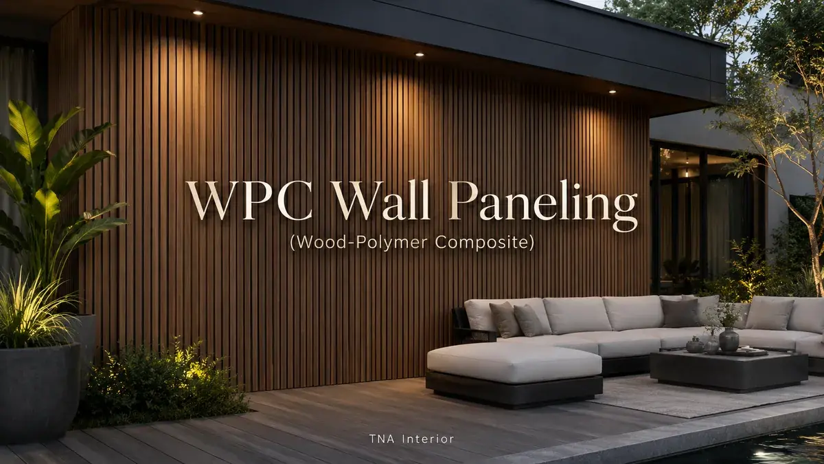 WPC Wall Paneling image by TNA Interior